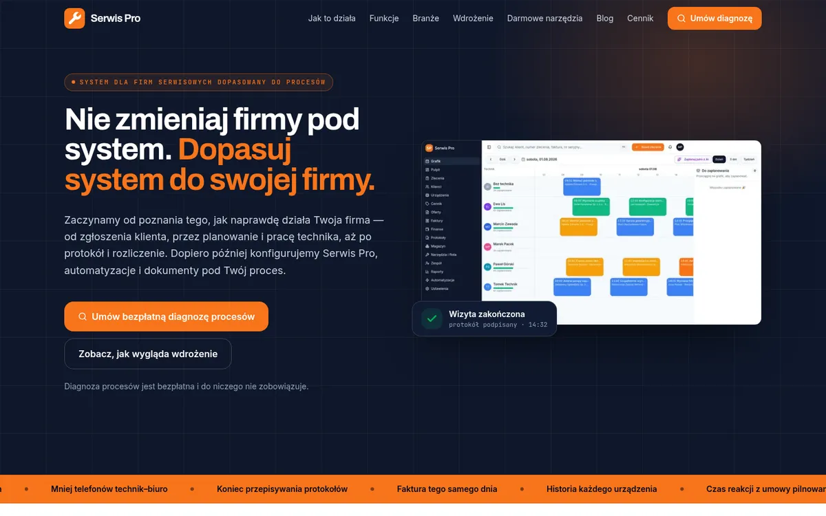Strona serwis-pro.app